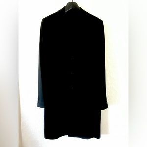 2005-2006 Men’s Black Valentino, Cashmere Overcoat. 42R